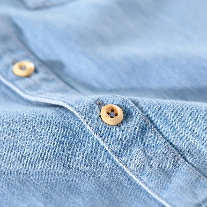 Alessandro Denim Herrenhemd aus Baumwolle - Image 4