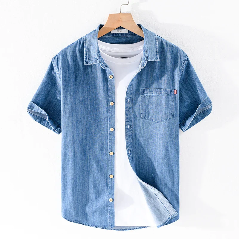 Alessandro Denim Herrenhemd aus Baumwolle - Image 5
