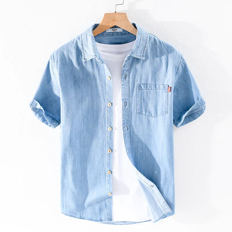 Alessandro Denim Herrenhemd aus Baumwolle - Image 6