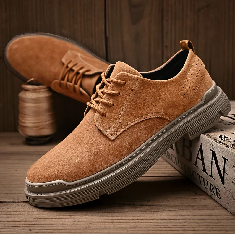 Elegante Herren Premium Wildleder Schuhe für jeden Anlass - Image 2