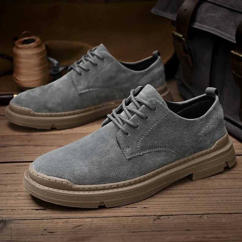 Elegante Herren Premium Wildleder Schuhe für jeden Anlass - Image 9