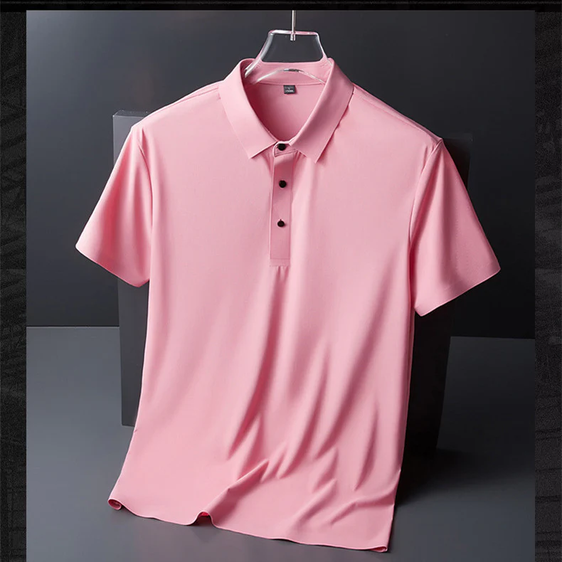 Atmungsaktives & Elegantes Herren Premium Polo Shirt - Image 3