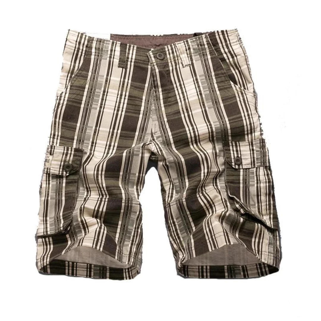 Bequeme Herren Cargo Shorts aus Baumwolle für den Strand - Image 4
