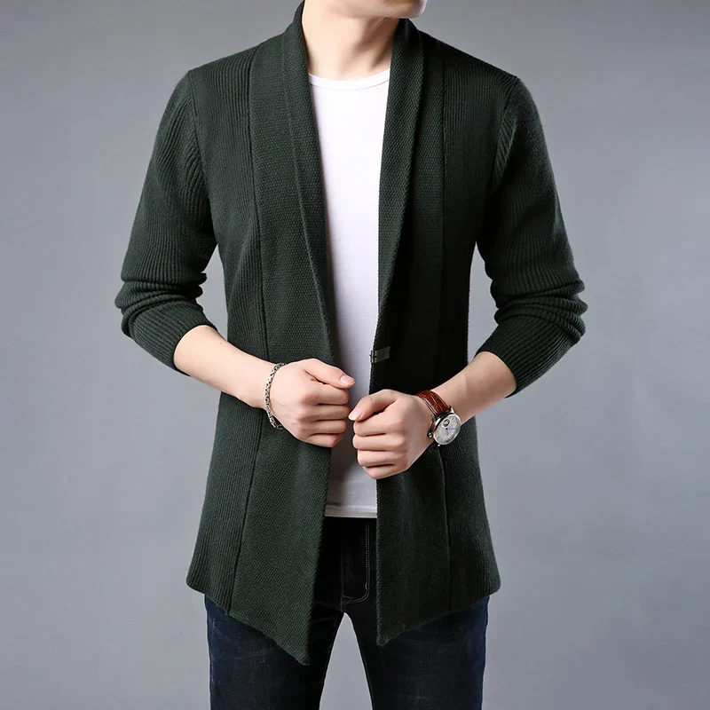 Bequeme Herren Strickjacke aus weicher Wolle - Image 6