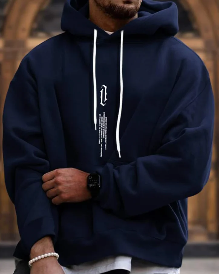 Bequemer und Stylischer Herren Kapuzenpullover - Image 4