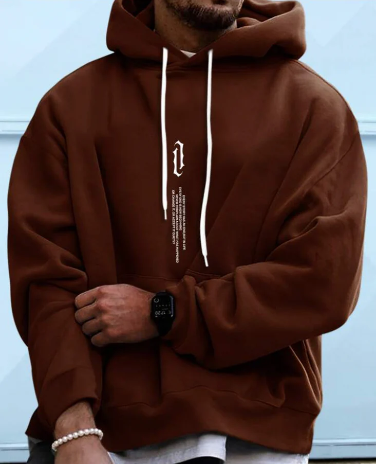 Bequemer und Stylischer Herren Kapuzenpullover - Image 5