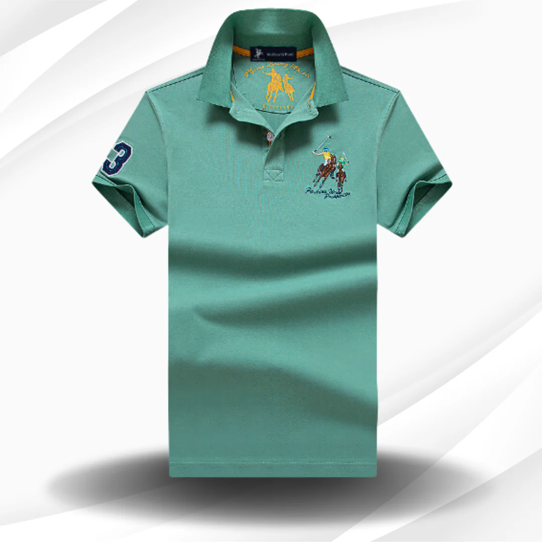 Sportliches Herren Designer Polo - Image 3
