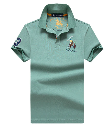 Sportliches Herren Designer Polo - Image 7