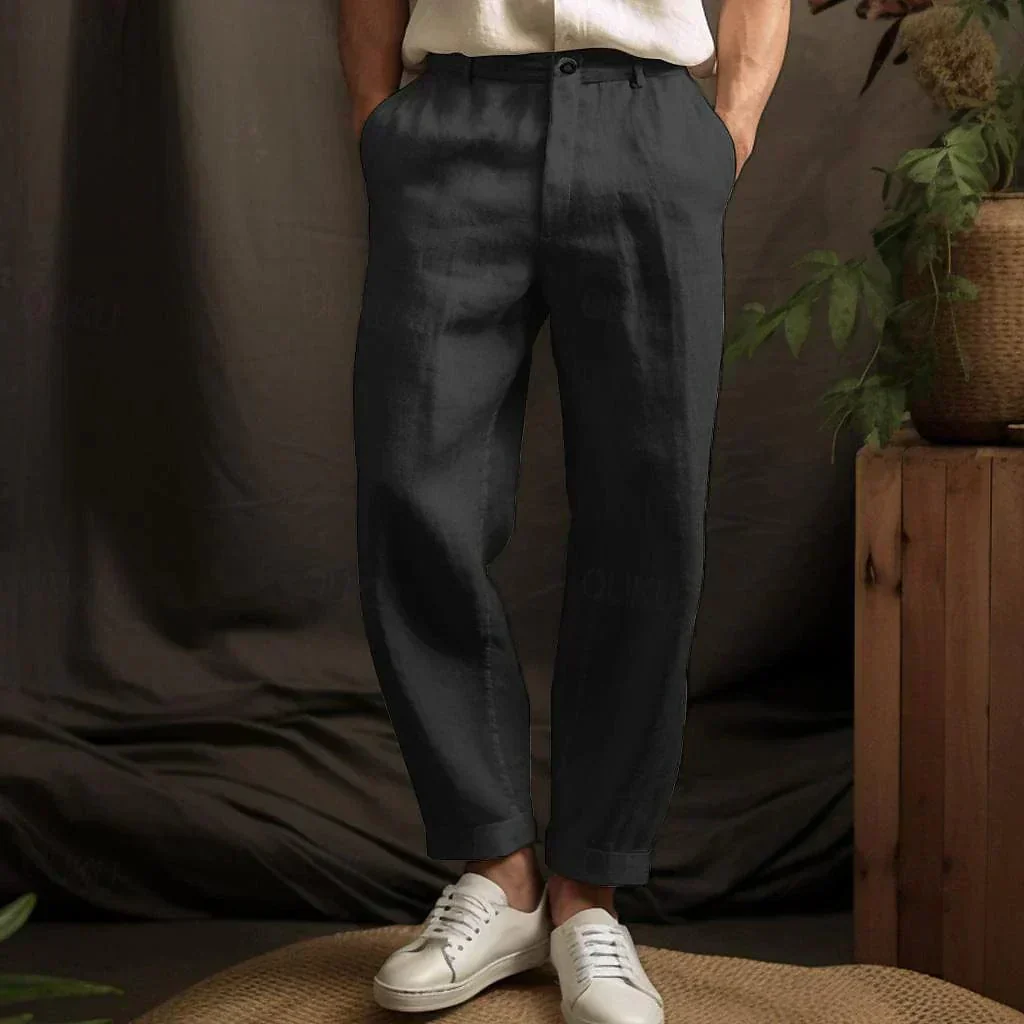 Casual Herren Leinenhose für den Sommer - Image 3
