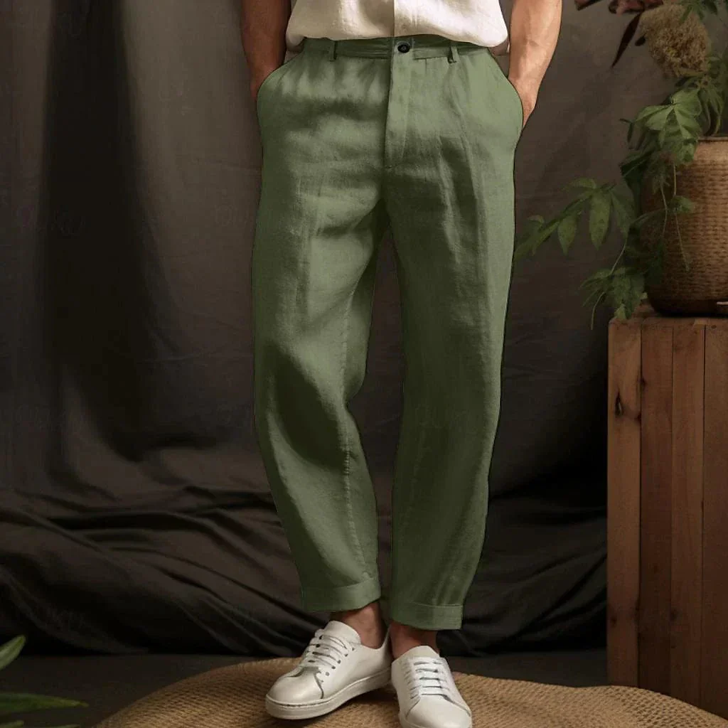 Casual Herren Leinenhose für den Sommer - Image 4