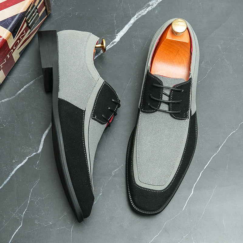 Elegante Herren Schuhe aus Wildleder - Image 4