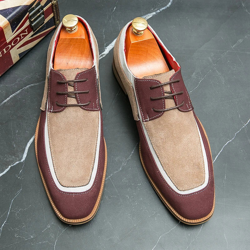 Elegante Herren Schuhe aus Wildleder - Image 6