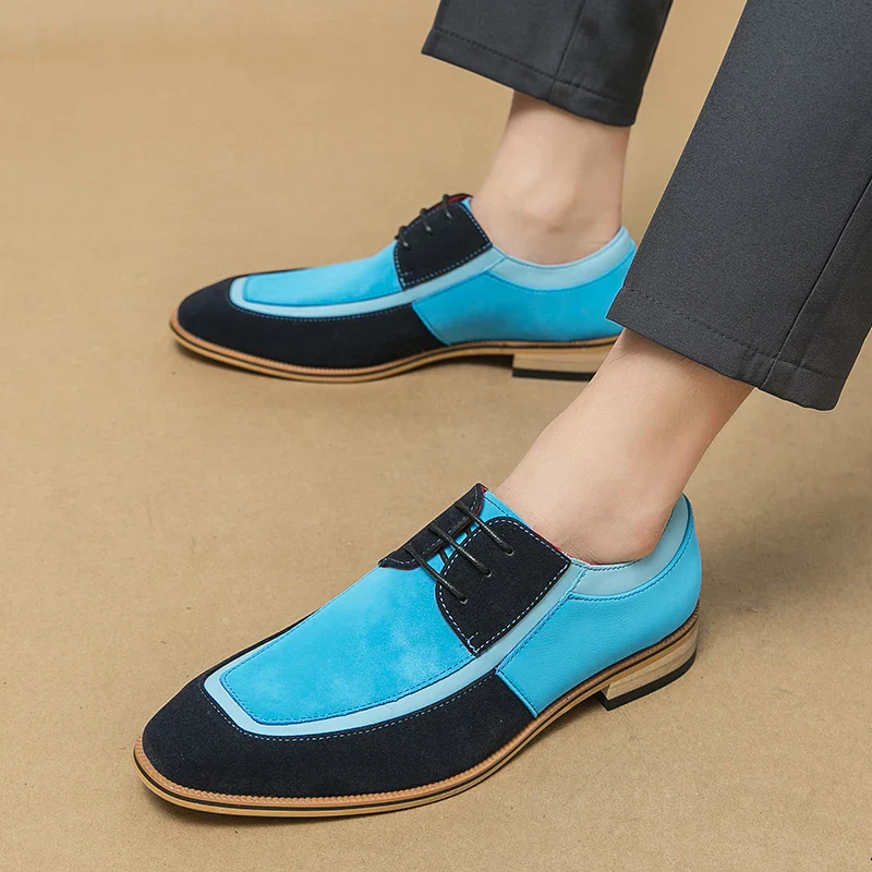 Elegante Herren Schuhe aus Wildleder - Image 7