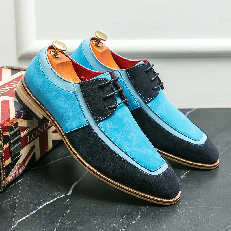 Elegante Herren Schuhe aus Wildleder - Image 9