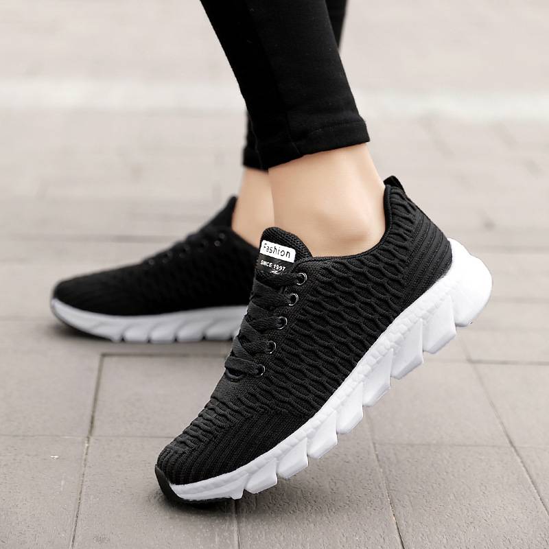 Bequeme Damen Sneaker mit Memory-Schaumstoff - Image 4