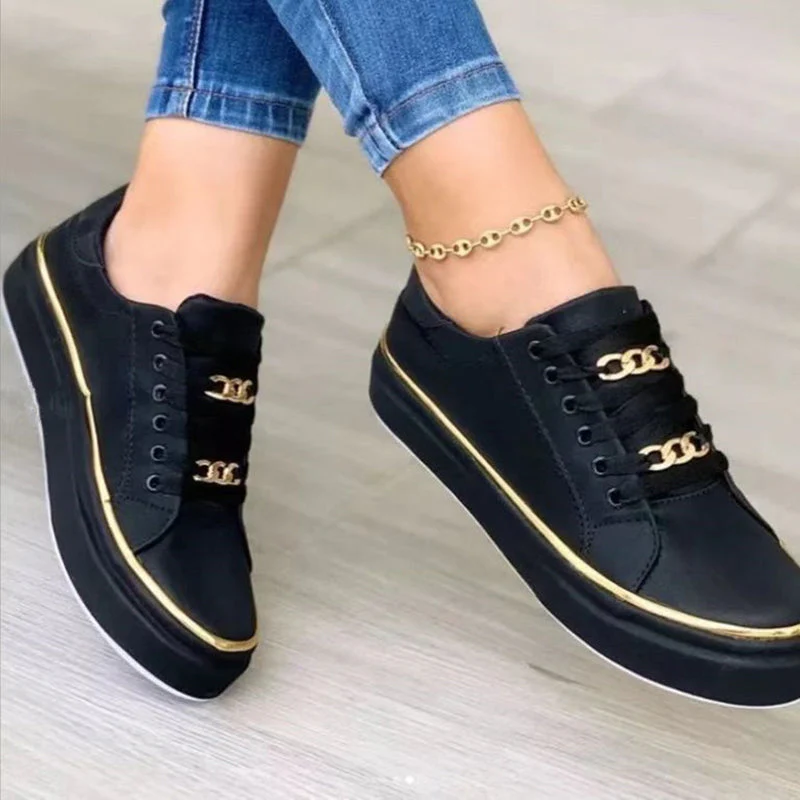 Sportliche Damen Sneaker aus Textil | Freizeit Turnschuhe - Image 4