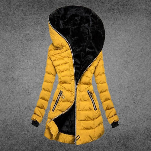 Stilvolle warme Winterjacke für Damen - Image 4