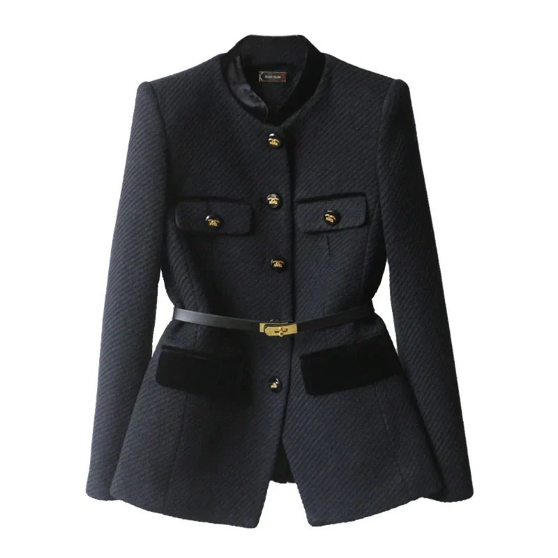 Eleganter Damen Wollmantel klassisch - Image 5