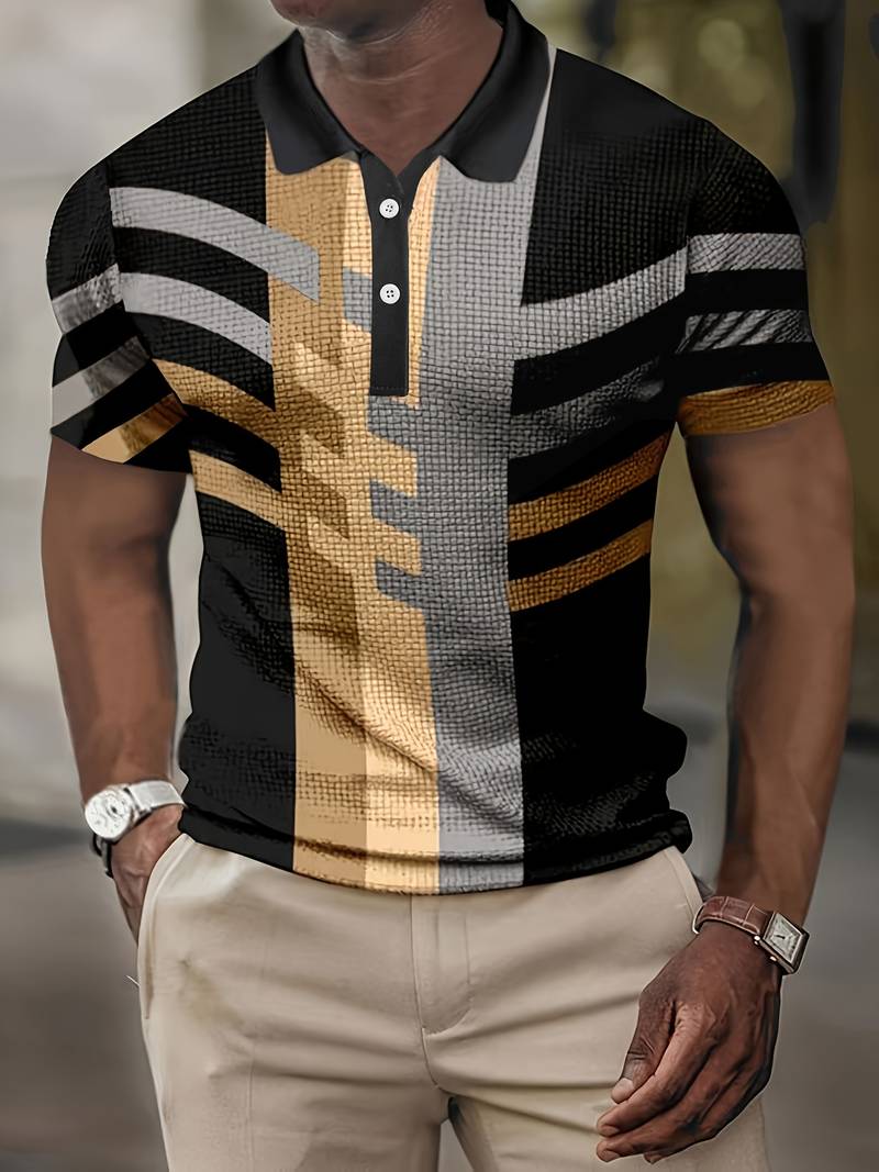 Lässiger Herren Polo im Vintage Stil - Image 11