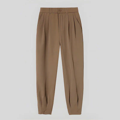 Elegante Anzughose mit engem Knöchelbund für Herren - Image 4