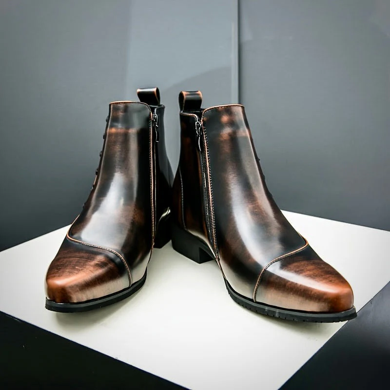 Elegante Herren Lederstiefel - Image 2