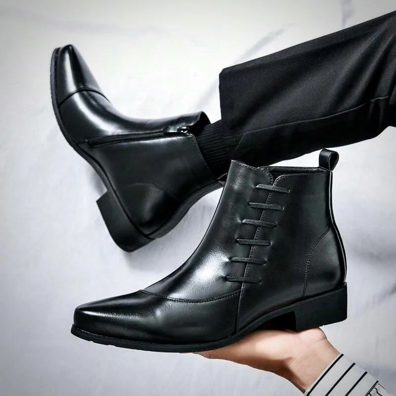 Elegante Herren Lederstiefel - Image 8