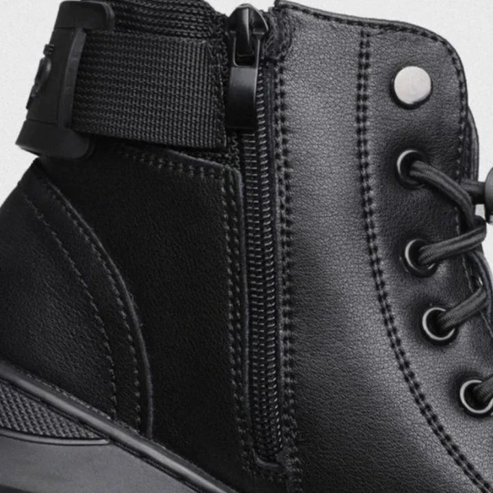 Elegante Herren-Lederstiefel in Schwarz - Image 12