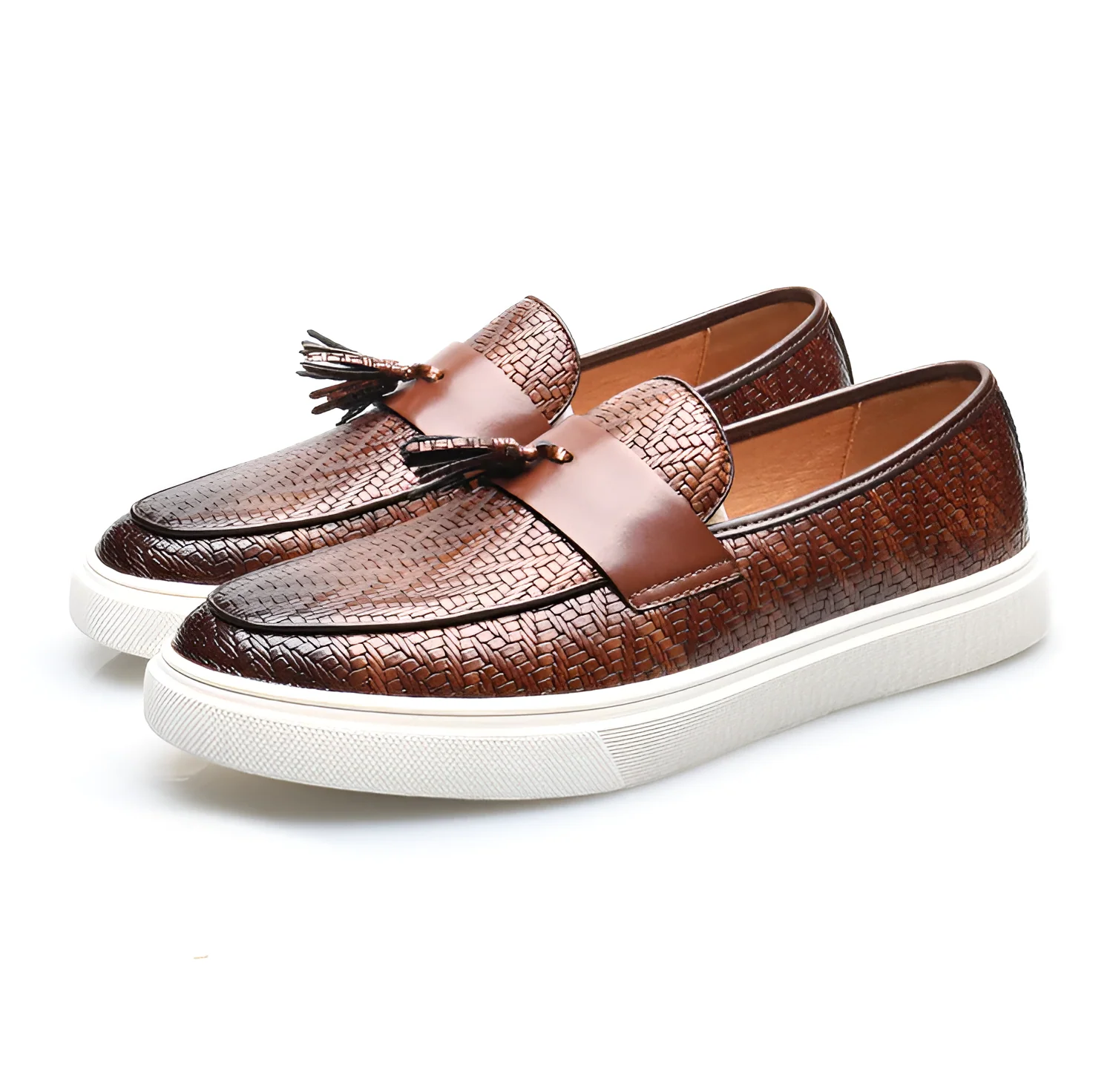 Elegante Leder Herren Loafer - Image 10