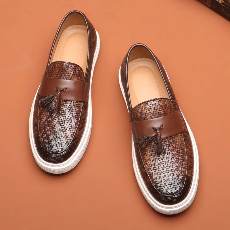 Elegante Leder Herren Loafer - Image 4