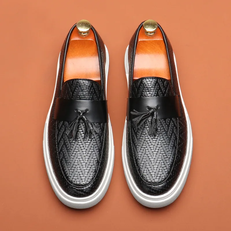 Elegante Leder Herren Loafer - Image 6