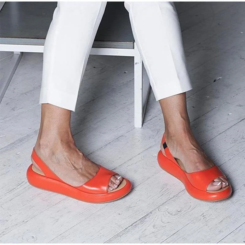 Elegante offene Plattform Damen Sandalen - Image 6