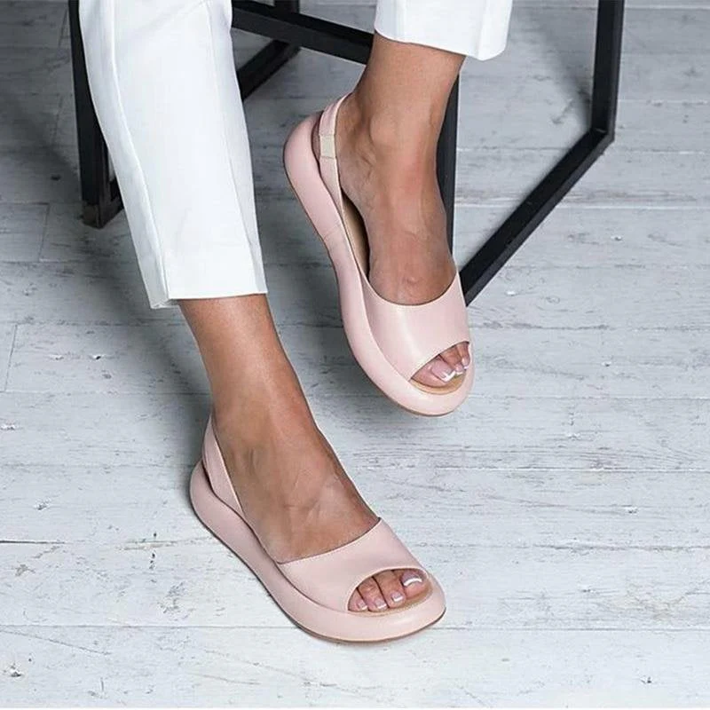Elegante offene Plattform Damen Sandalen - Image 8