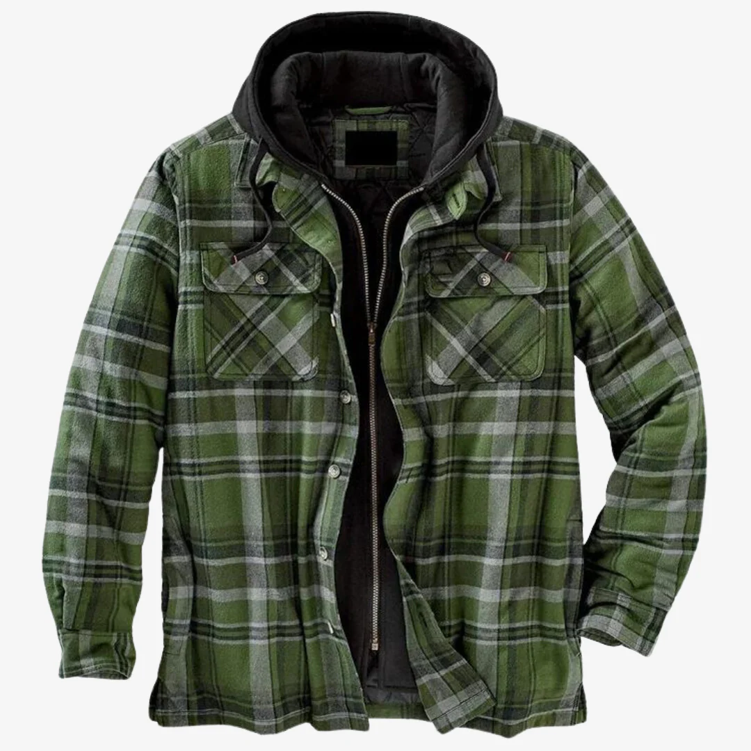 Elegante karierte Herbst Jacke für Herren - Image 4