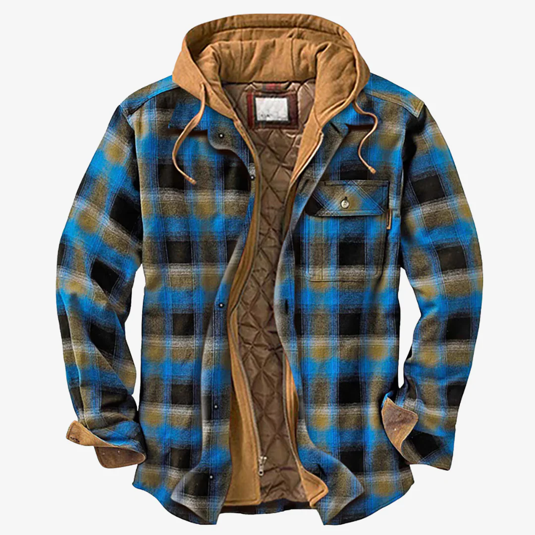 Elegante karierte Herbst Jacke für Herren - Image 6