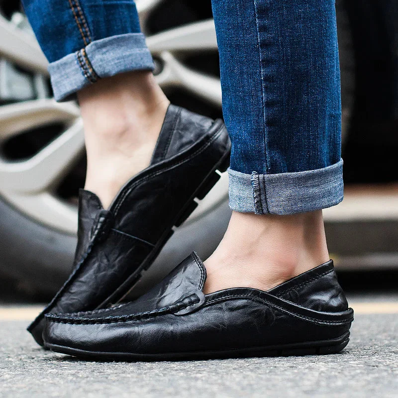 Herrenloafer aus echtem italienischem Leder - Image 3