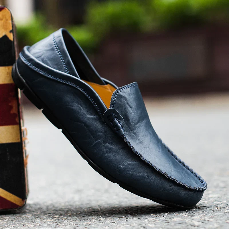 Herrenloafer aus echtem italienischem Leder - Image 5