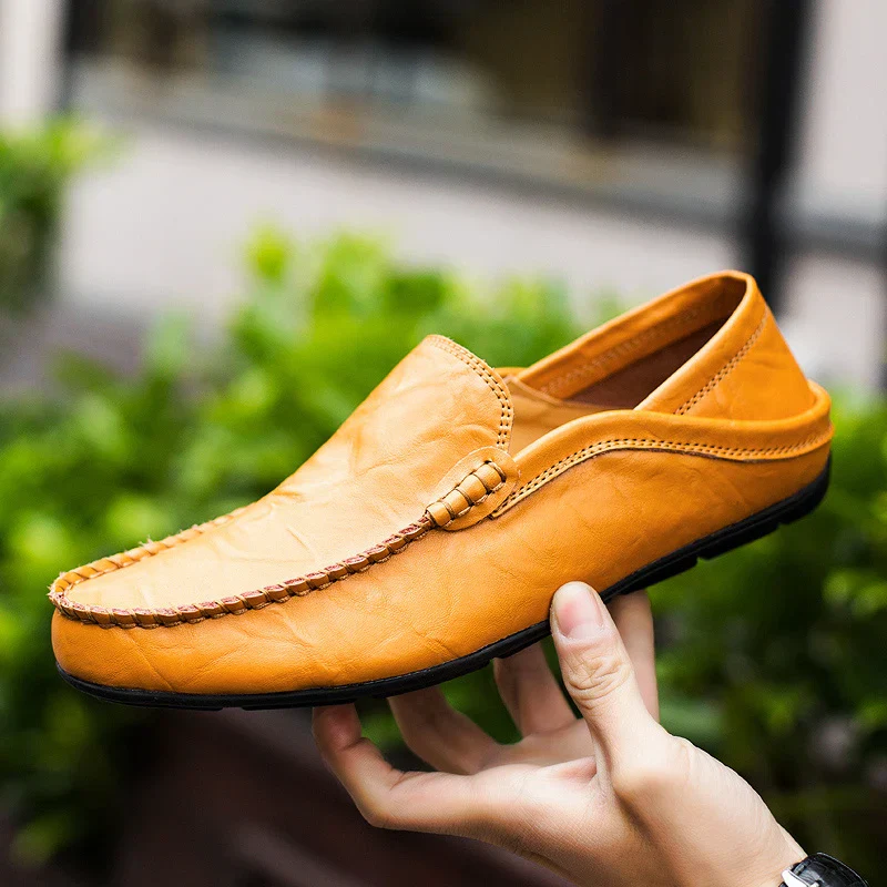 Herrenloafer aus echtem italienischem Leder - Image 9