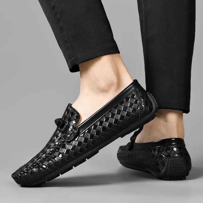 Sytlische & Elegante Herrenloafer aus Leder - Image 3