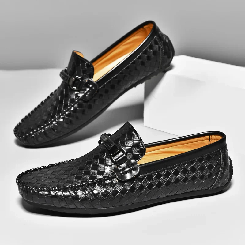Sytlische & Elegante Herrenloafer aus Leder - Image 4