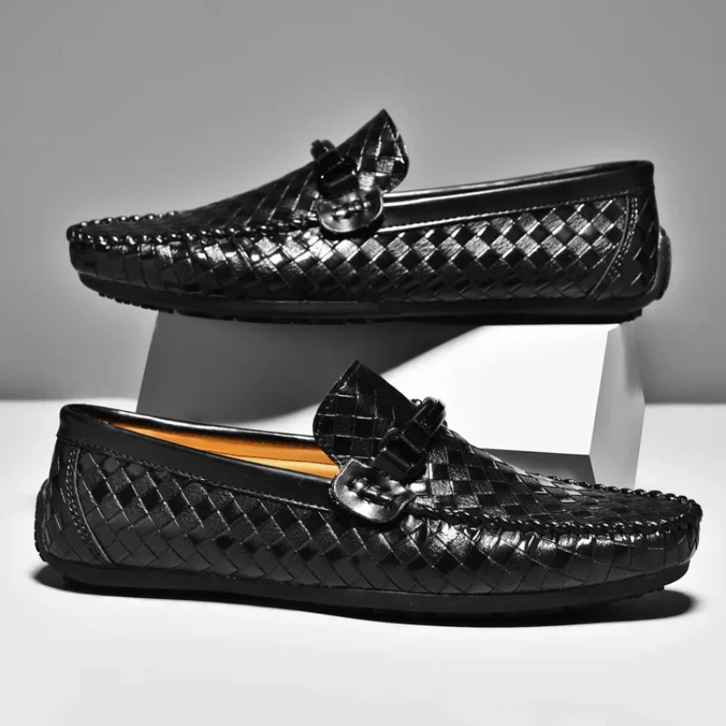 Sytlische & Elegante Herrenloafer aus Leder - Image 6