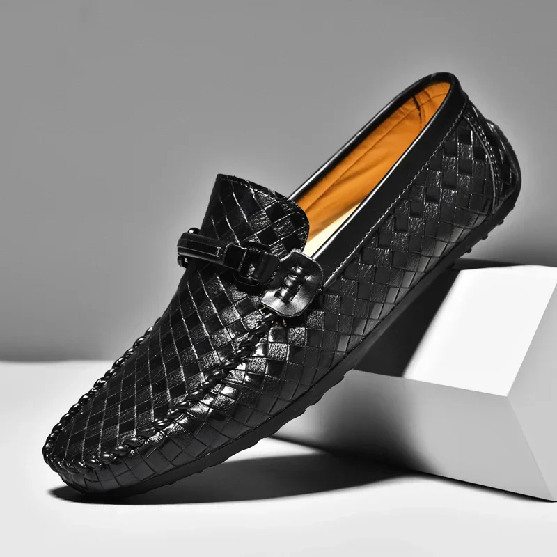 Sytlische & Elegante Herrenloafer aus Leder - Image 8