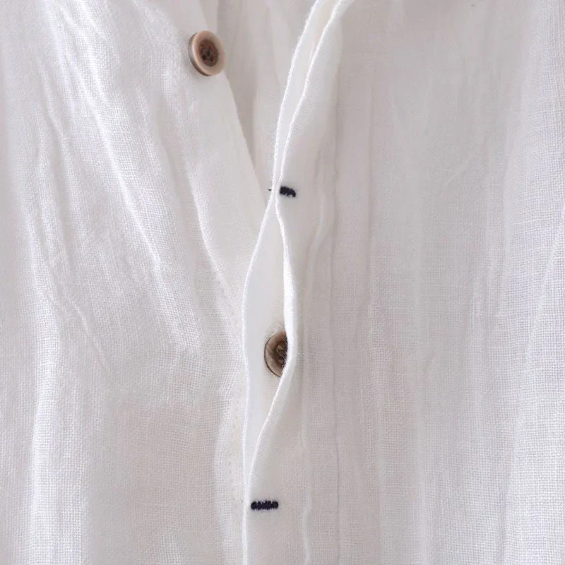 Enzo - Stylisches Leinen Herrenhemd - Image 3