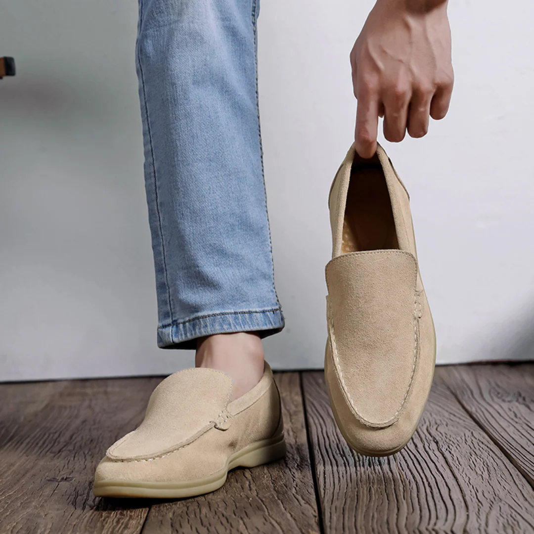 Exklusive Herren Wildleder Loafers im Milano Stil - Image 5