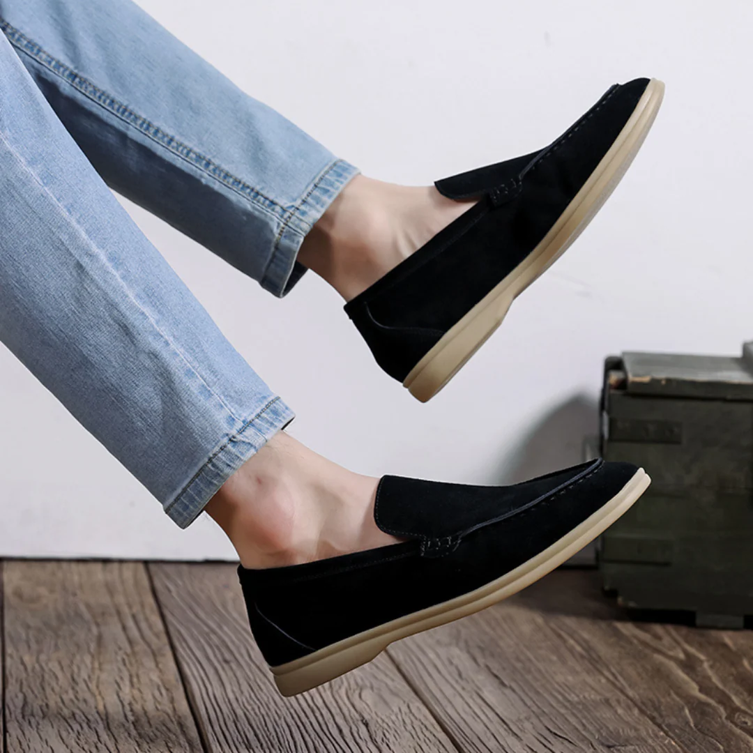 Exklusive Herren Wildleder Loafers im Milano Stil - Image 8