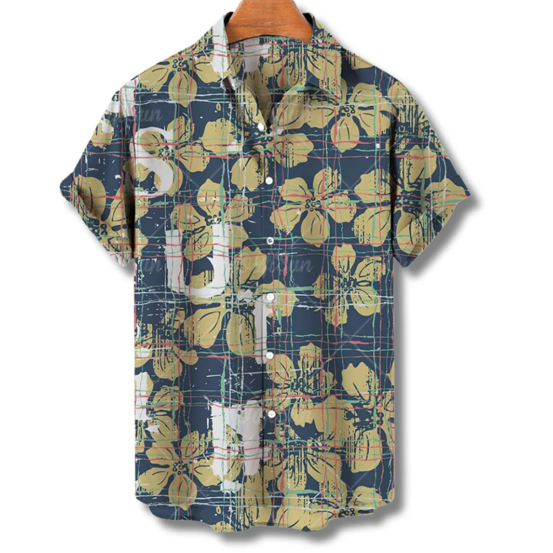 Komfortables Herren Hawaii Hemd - Image 4