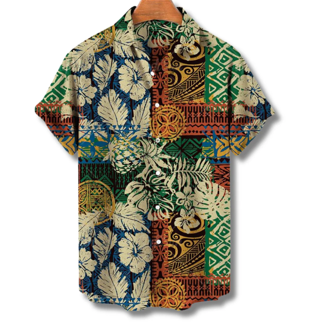 Komfortables Herren Hawaii Hemd - Image 5