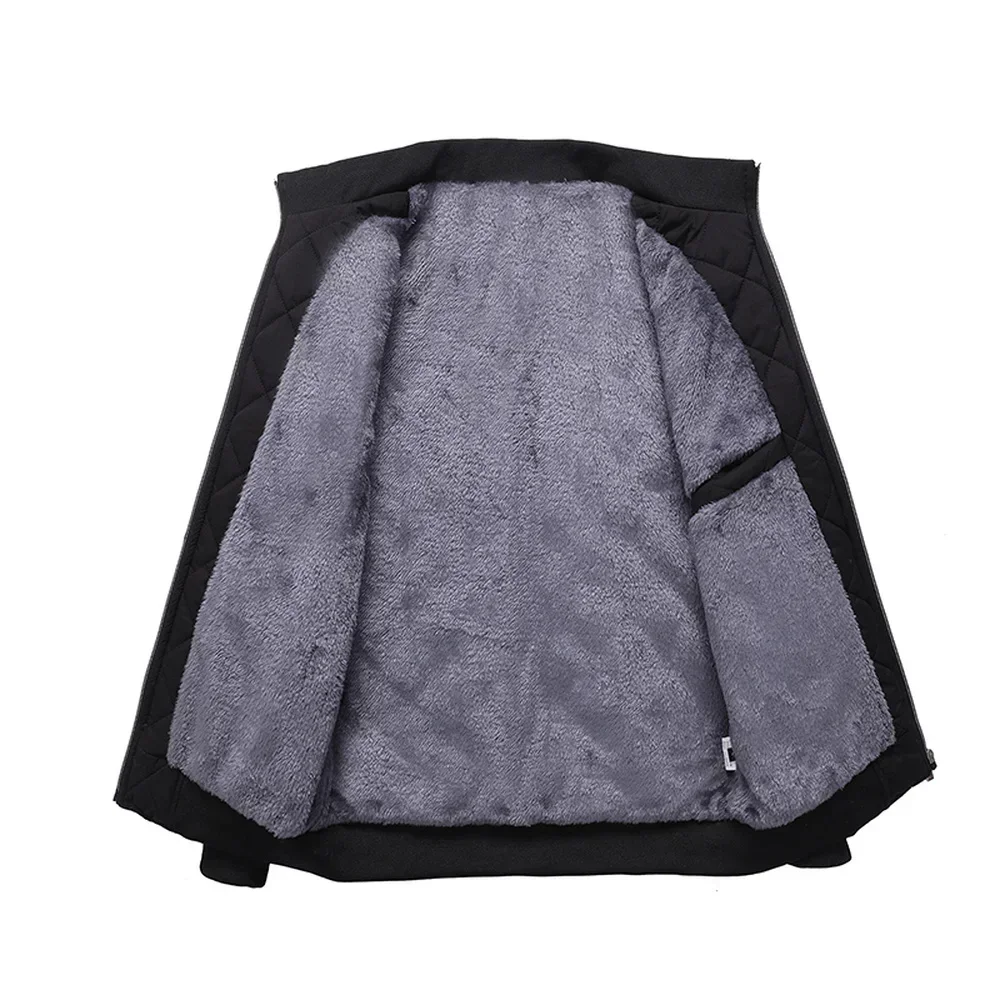 Gesteppte, mit Fleece gefütterte Jacke für Herren - Image 5