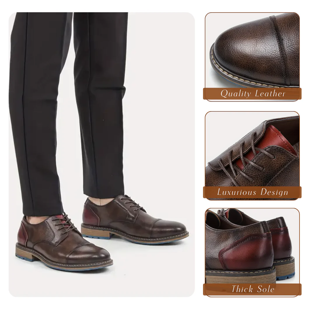 Große Größen Herren Schnürschuhe Elegant - Image 7