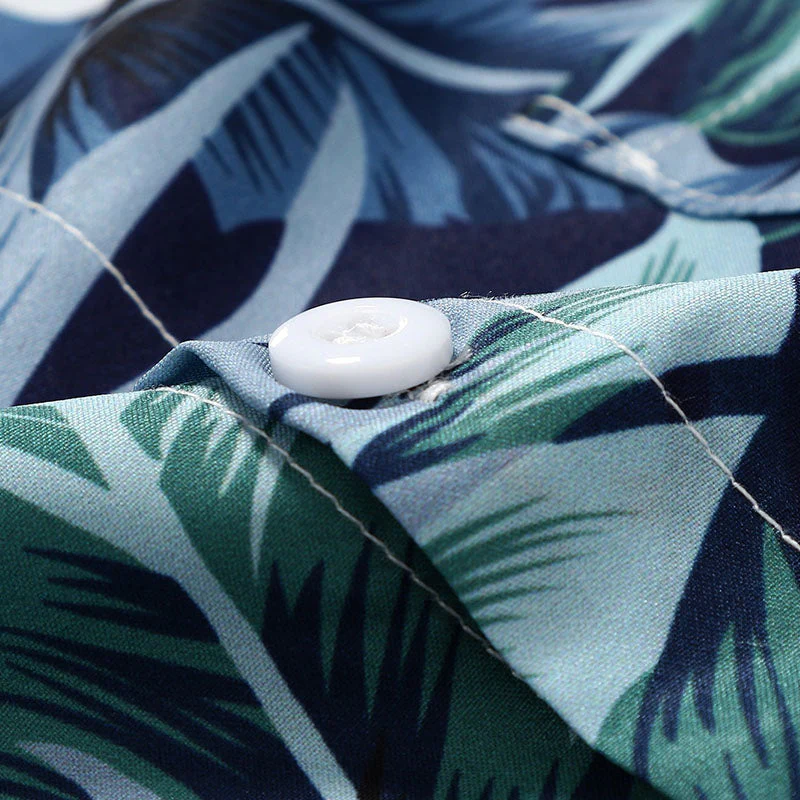 Stylisches Herren Kurzarm Hemd mit Hawaii Design - Image 4