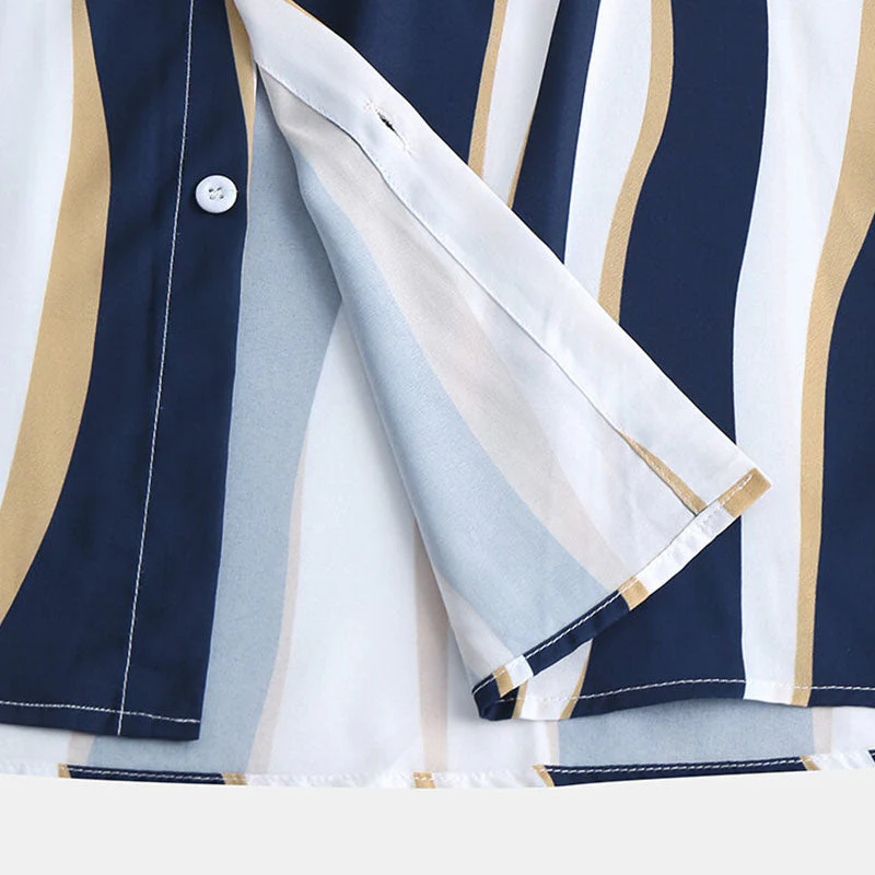 Gestreiftes Herren Polo Shirt für jeden Anlass - Image 3